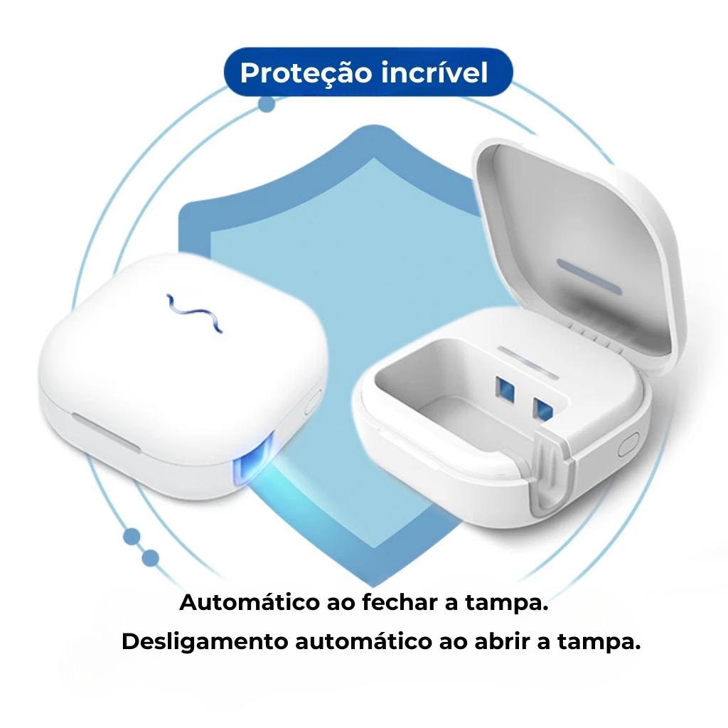 Porta Escova De Dente Esterilizador